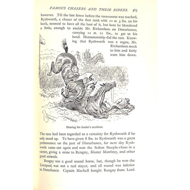 Late 19th Century "The Badminton Library: Racing and Steeple-Chasing" 1886 Earl of Suffolk and Berkshire, W. G. Craven, Arthur Coventry, and Alfred E. T. Watson For Sale - Image 5 of 10