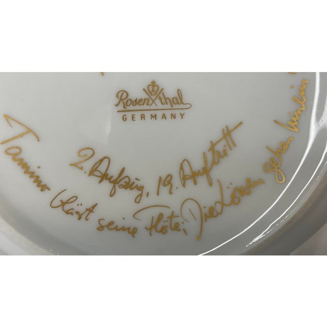 Ceramic Vintage The Magic Flute Rosenthal Ashtray For Sale - Image 7 of 10