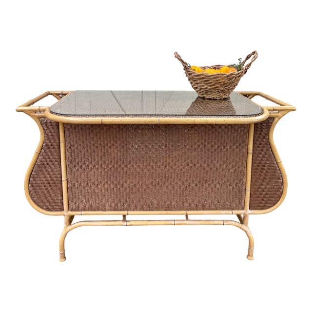 Vintage Tiki Bar For Sale