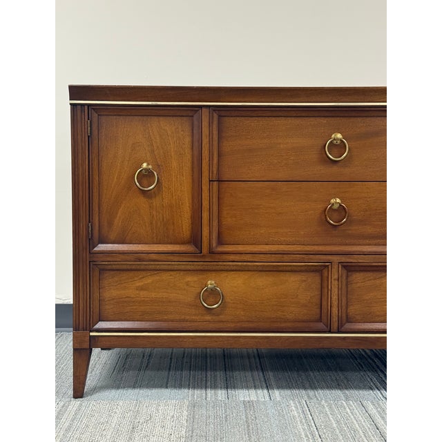 Mid-Century Mahogany Credenza / Sideboard ~ Great as Tv Stand For Sale In Saint Louis - Image 6 of 13