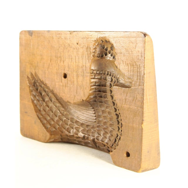 Brown Early 19th Century Wooden Mold for Chocolate, Marzipan or Speculaas Cookies With Duck For Sale - Image 8 of 12
