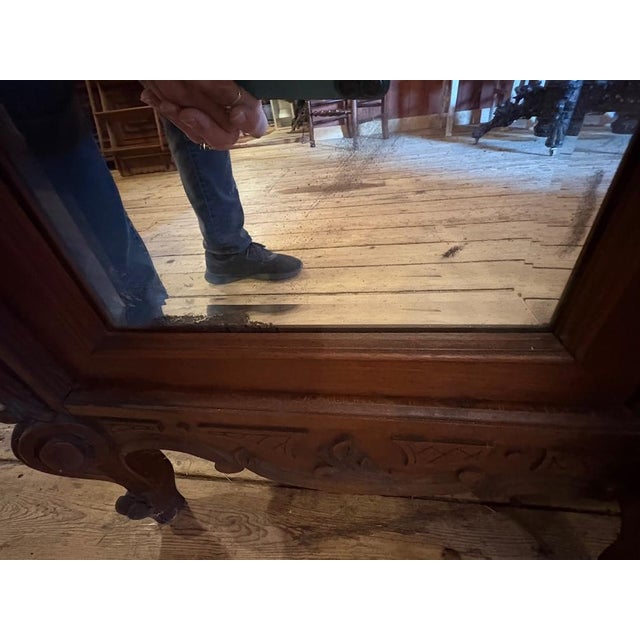 Antique French Walnut Three Door Armoire For Sale - Image 16 of 17