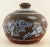 18th Century 18th Century Chinese Export Kendi Jug Vessel Brown Purple Clay & Blue & White Feng Huang For Sale - Image 5 of 12