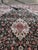 Vintage 1970s Chinese Silk Rug, Floral Medallion, Green Field, 8'10" X 11'11" (247cm X 363cm) For Sale - Image 4 of 10