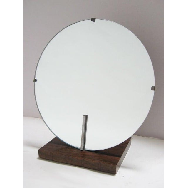 Wood Gilbert Rohde Rosewood Mirror by Herman Miller For Sale - Image 7 of 7