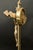 Antique French Vera Cruz Reliquary Crucifix in Brass, 1800s For Sale - Image 6 of 10