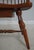 Frederick Duckloe Oak, Cherry, and Walnut Comb-Back Windsor Desk Writing Chair For Sale - Image 15 of 18