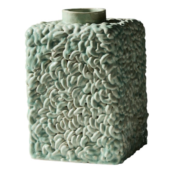 Medium Sky Molecules Vase by Lentiez For Sale