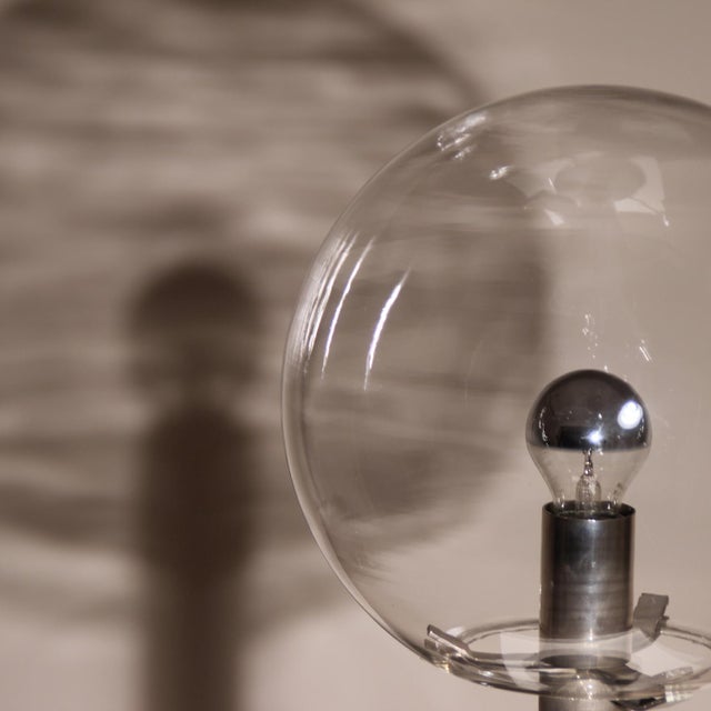 Minimalist Sphere Table Lamp, Germany, 1960s For Sale - Image 9 of 14