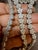 Metal Floret Pave Set 30 Ct Diamond , Vs1, E Color, Cluster Necklace in Platinum, 15" For Sale - Image 7 of 8