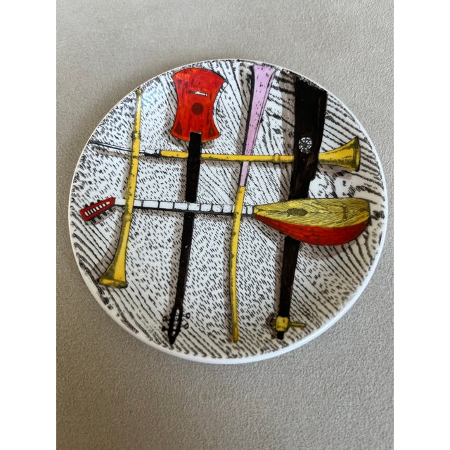 1960s Fornasetti Vintage Orchestra Coasters - Set of 4 For Sale - Image 9 of 9
