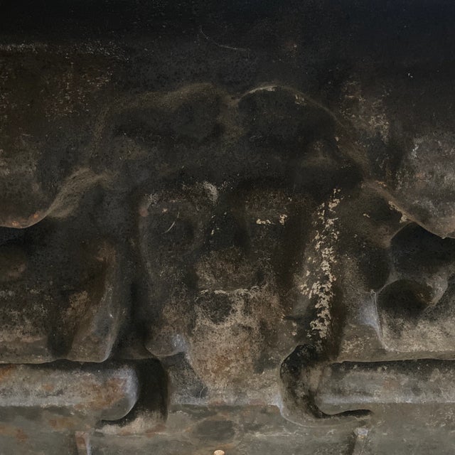 Antique White Antique Iron French Architectural Frieze From Historic Vanderbilt Hotel in New York For Sale - Image 8 of 11