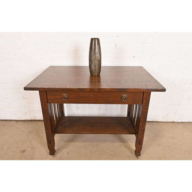 Silver Crest Arts & Crafts Sterling Silver on Bronze Tall Vase For Sale - Image 11 of 12