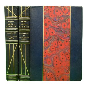 "Droll Stories - Volumes I & Ii" 1928 De Balzac, Honore