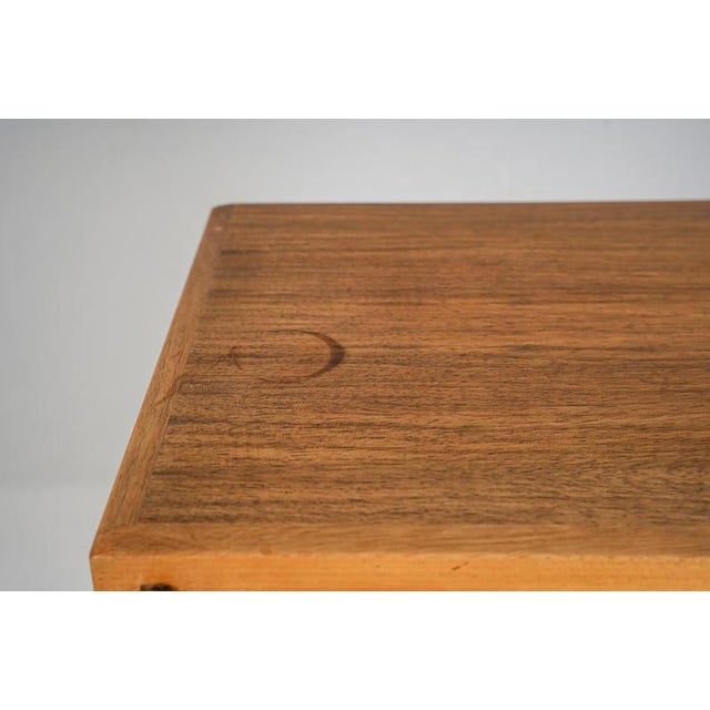 Brown Vintage Model Lillbo Cabinet by Carl Malmsten, Sweden, 1960s For Sale - Image 8 of 10