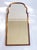 Antique Farmhouse Dutch Oak Scalloped Mirror For Sale - Image 4 of 12