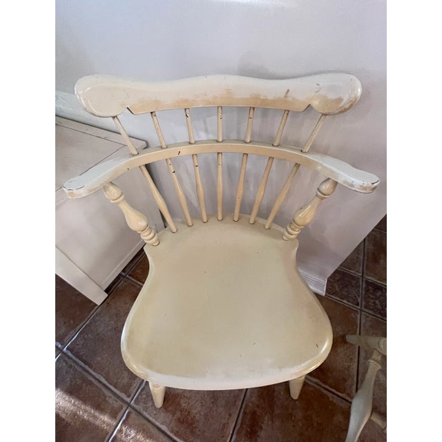 Ethan Allen Vintage Ethan Allen Comb Chairs For Sale - Image 4 of 12