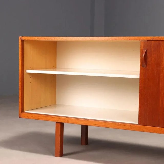 Vintage Sideboard in Teak Veneer from Ulferts, Sweden, 1960s For Sale - Image 6 of 11