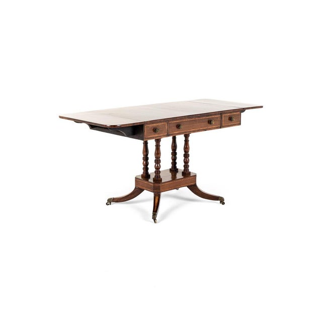 Georgian Mahogany Sofa Table For Sale - Image 6 of 18