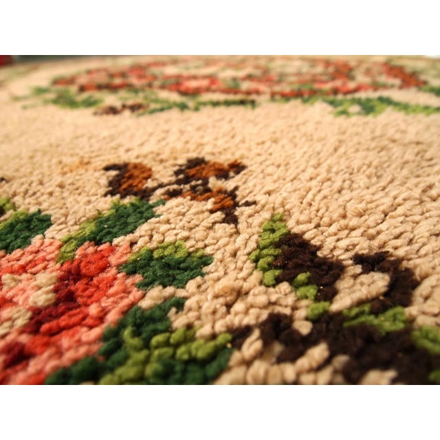 1960s 1960s Vintage Belgian Savonnerie Rug For Sale - Image 5 of 7
