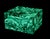 Malachite Box Butterfly and Lake Italian Crafted Gemstone Box For Sale - Image 11 of 18
