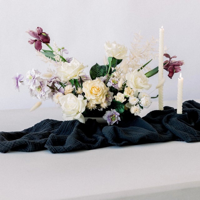 Soft, gauzy, and luxuriously long, our Organic Cotton Table Runner elevates your tabletop with effortless layering. Made...