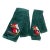 Pair Christmas Holidays Bath Terry Towels With Santa’s Appliqués For Sale