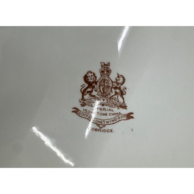 19th Century Antique English Ironstone Platter – C. 1866–1872 For Sale - Image 5 of 5