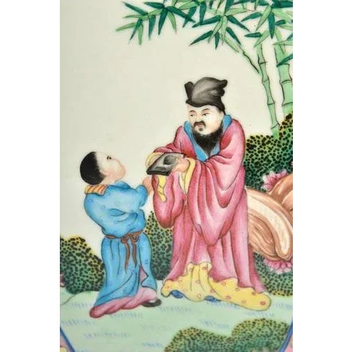 Chinese Painted Porcelain Vase For Sale - Image 5 of 7