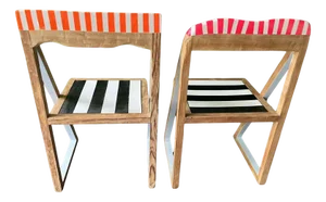 Set of Color My World Chairs by Markus Friedrich Staab