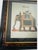 English Grand Scale British Colonial "Indian Ceremonial Elephant" Mughal Style Statement Print Framed For Sale - Image 3 of 3