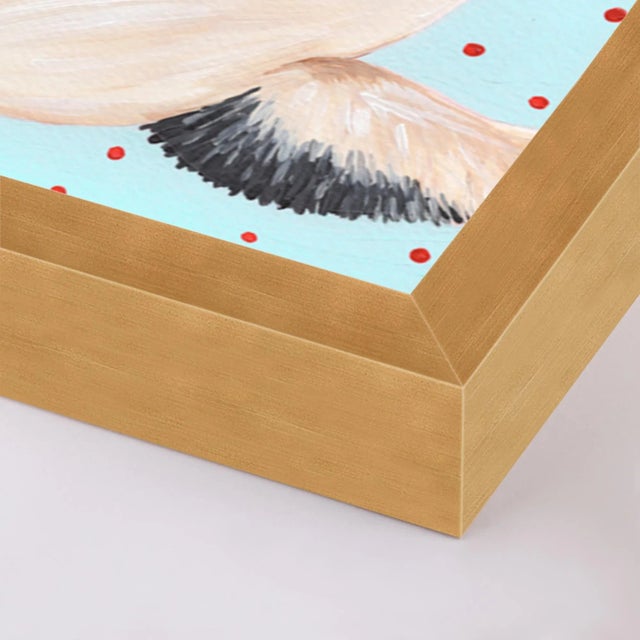 DESCRIPTION: Babette Cleo & Estelle Diptych, in Blue by Willa Heart in Gold Frame, Medium Art Print SPECIFICATIONS: Type:...