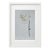 Framed Organic Modern Minimalist Flower Study | Botanical Painting | Herbarium Wall Art For Sale