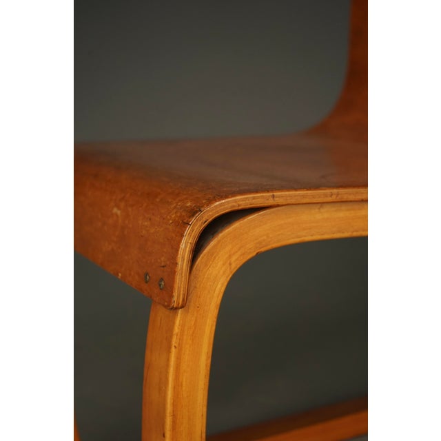Vintage Model No.21 Chair with Karelian Birch Seat by Alvar Aalto, 1933 For Sale - Image 18 of 18