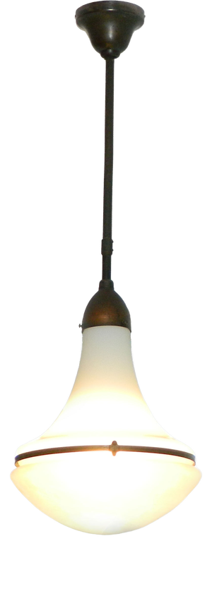 Luzette 1516 Pendant Lamp by Peter Behrens for Siemens Schuckert Werke, Germany, 1930