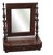 Table Mirror in Walnut Veneer For Sale