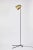 "Oro" Brass and Metal Floor Lamp For Sale In Los Angeles - Image 6 of 12