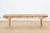 Oriental Calm, Bleached Wood Asian Bench For Sale - Image 4 of 8