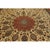 1940s Beige Swastika Medallion Antique Tabriz Handknotted Wool Gallery Rug For Sale In New York - Image 6 of 7