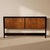 1970s John Stuart and Mount Airy Modern King Size Bed Headboard Walnut and Dark Wood For Sale - Image 5 of 11