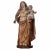 Italian Artist, Baroque Madonna with Child, 17th Century, Wood For Sale - Image 5 of 6