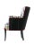 Contemporary Black & White Upholstered "Metro" Armchair For Sale - Image 3 of 3