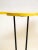 2022 Abstract, Yellow, Acrylic Paint With Glitter, Polyurethane, Wood Base Octupus Table by Bohdan For Sale - Image 4 of 12
