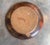 Vintage studio pottery bowl featuring a rich rust, ochre and brown glazed surface with expressive abstract linework and...