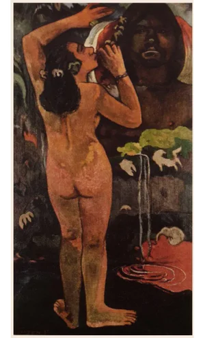 1950s After Paul Gauguin "The Moon and the Earth", Boho Chic First Edition Print