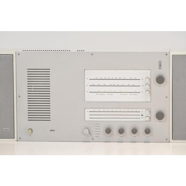 Ts 45 + l450 designer: dieter rams year: 1964 / 1968 manufacturer: braun ag country: germany measurements: h 28 cm w 131...