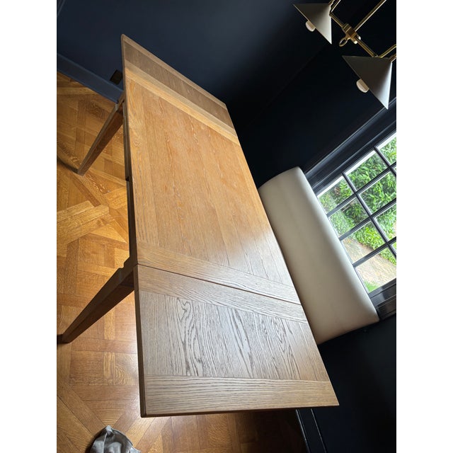 Transitional Arhaus Dining Table For Sale - Image 3 of 3