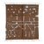 Chocolate Brown Moroccan Rug - 7.9 X 7.2 Ft For Sale
