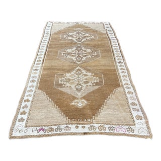 1930s Turkish Anatolian Wool Kars Area Rug For Sale