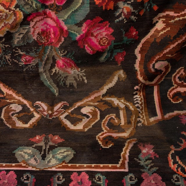 Bessarabian Kilim Rug, C.1920s For Sale In Savannah - Image 6 of 11